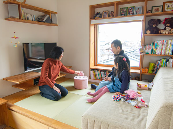 つみきソファ