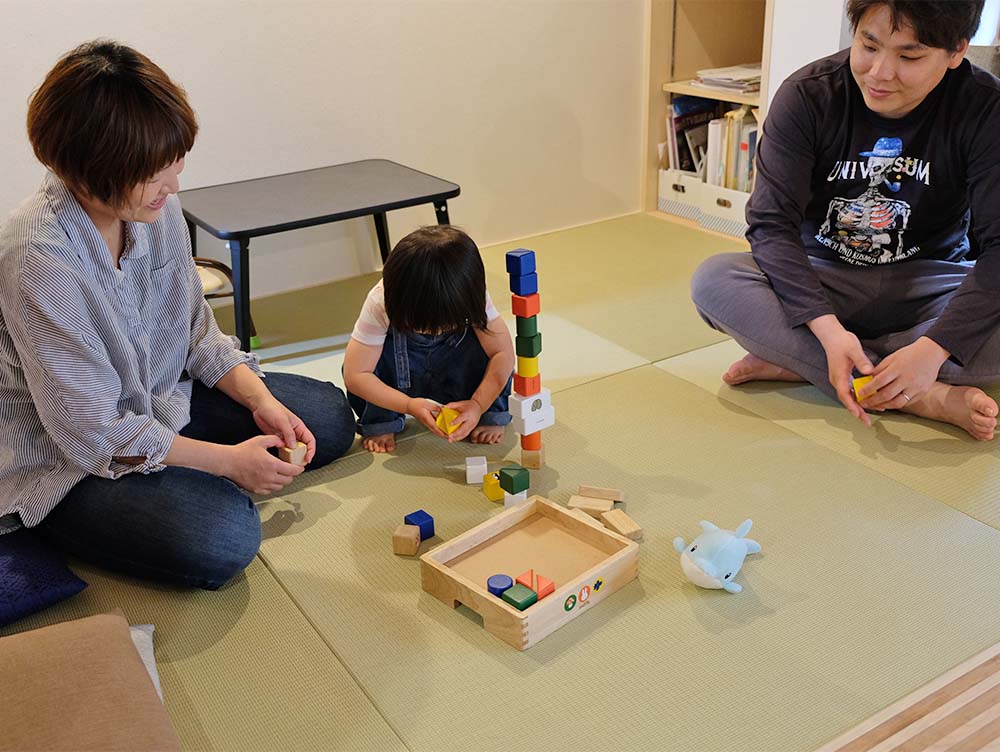 ローソファのあるお部屋の探訪記 つみきソファ