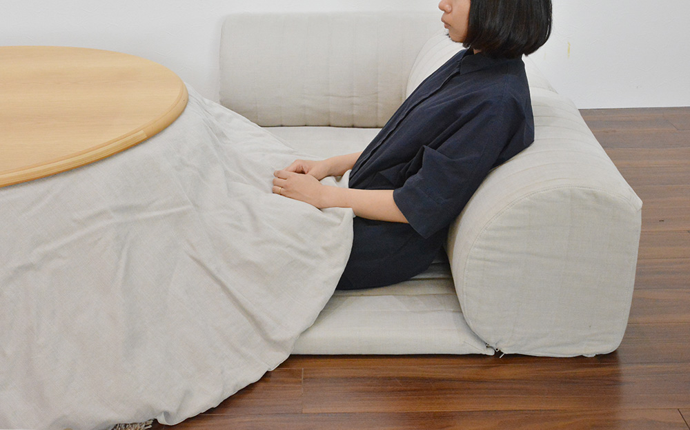 こたつとスキップソファー