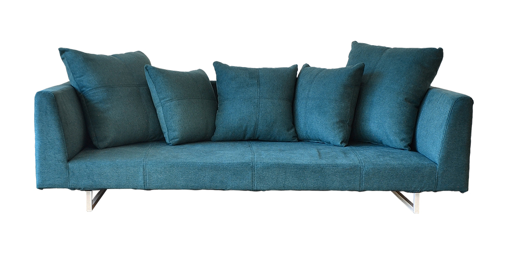 スッキリみせる脚付きローソファー blook sofa 国産ローソファ専門