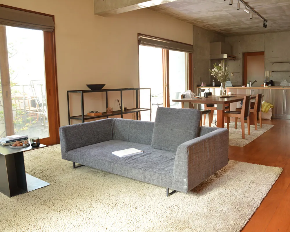 ブルックソファ 組み合わせ自由なローソファ