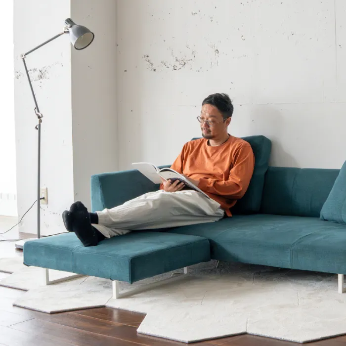 組み合わせ次第でゆったりと