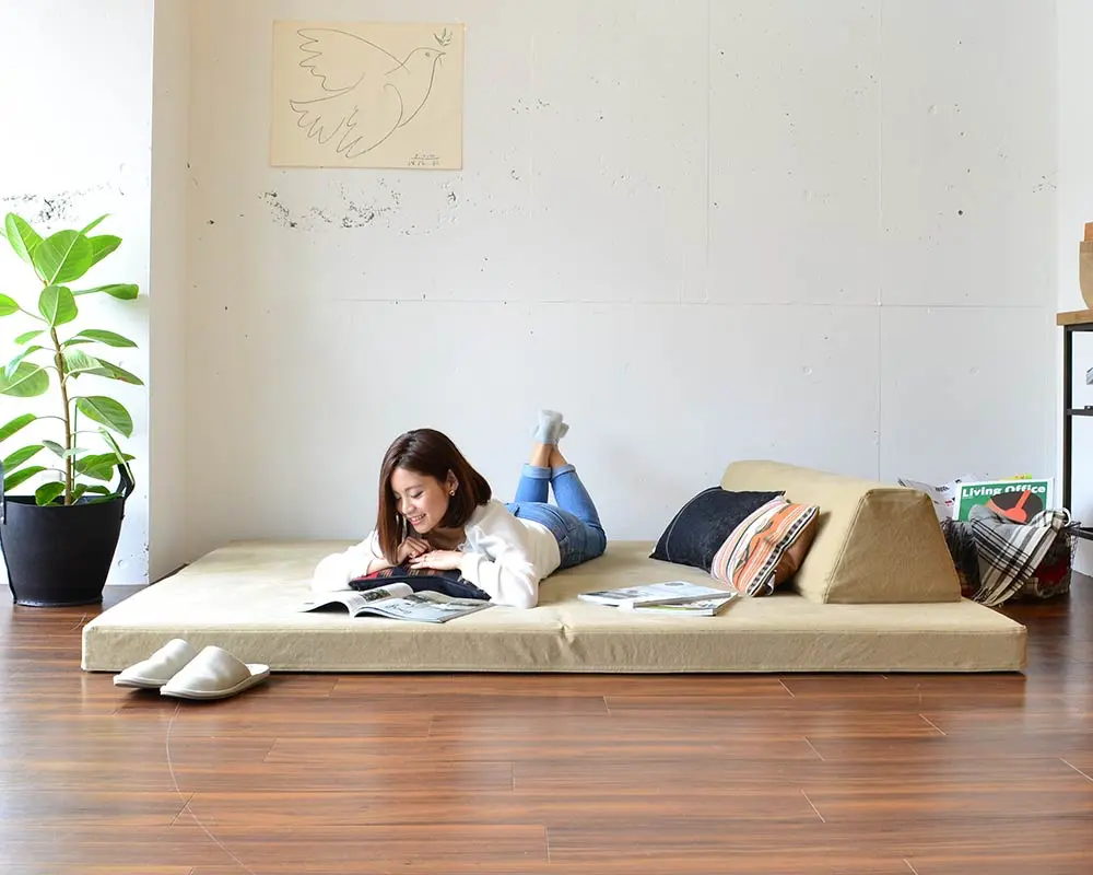 ごろごろ派のためのローソファ フロフロ