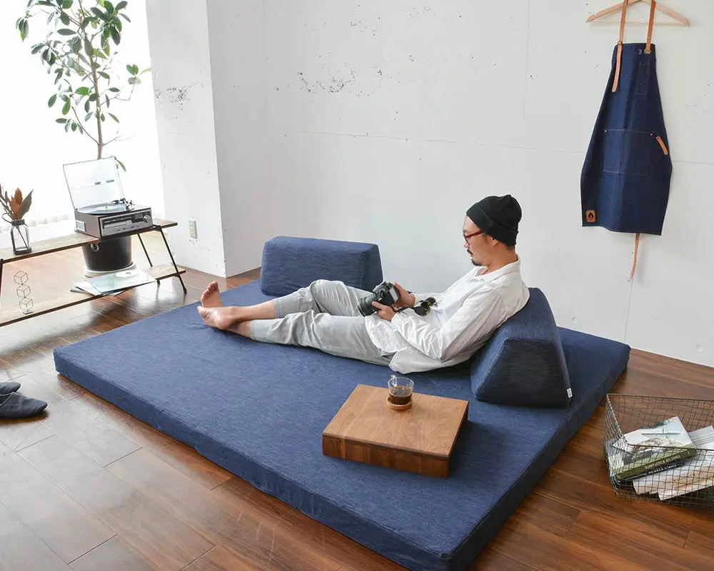 ごろごろ派のためのローソファ フロフロ