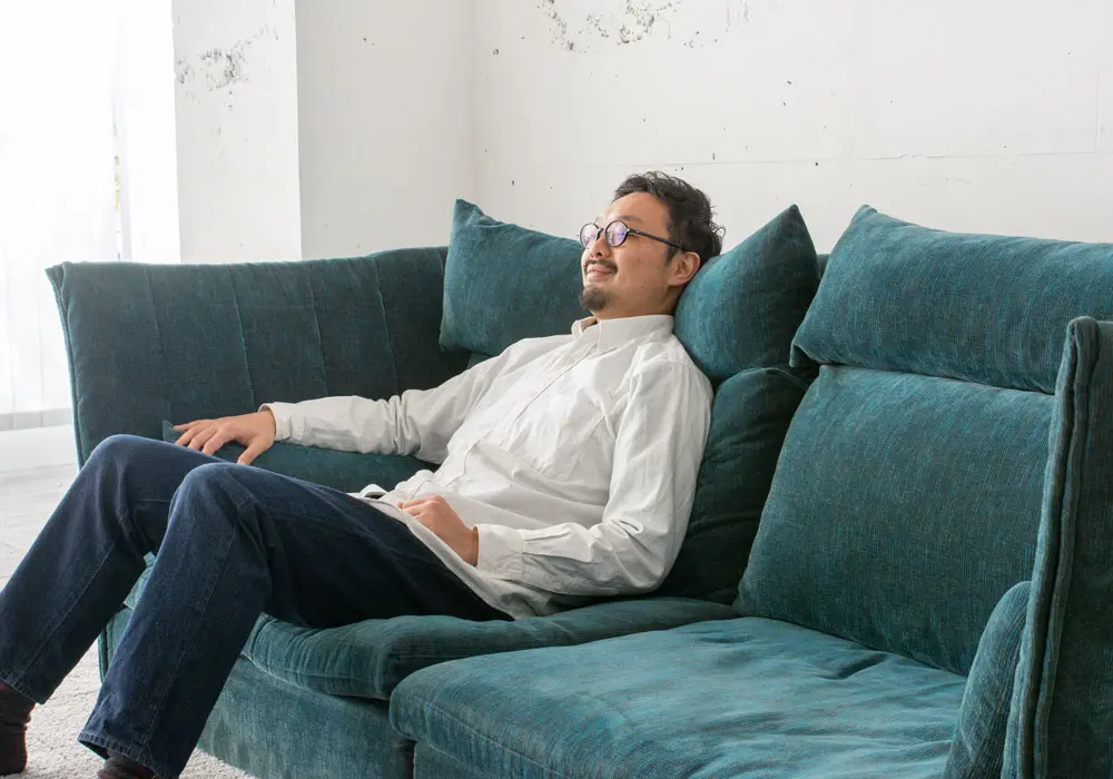 岸宗さんの至福の顔