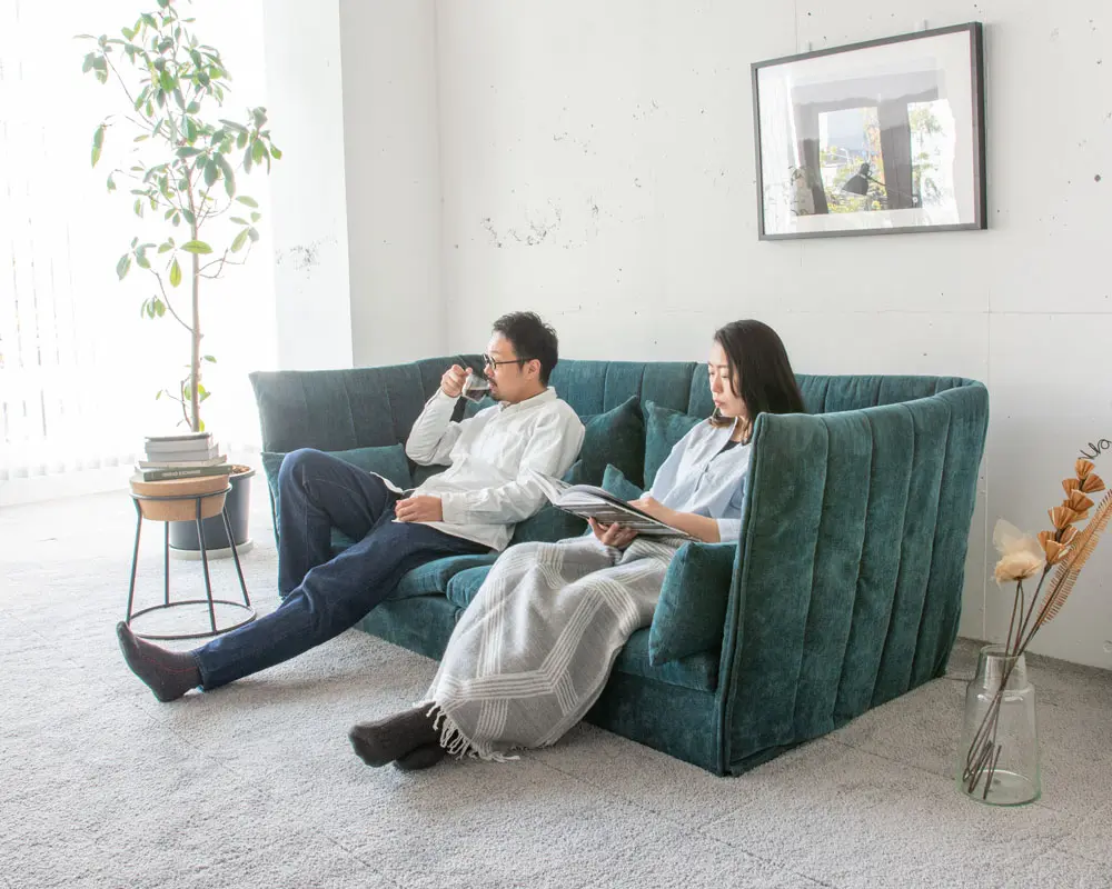 スタイリングあり人あり正面か斜めか