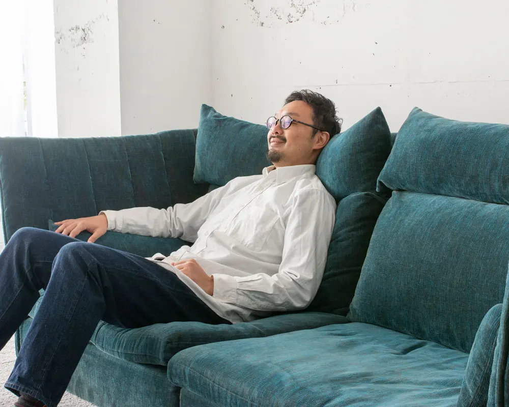 岸宗さんの至福の顔