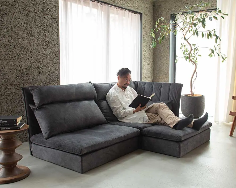 ハイバック ローソファ かこみソファ