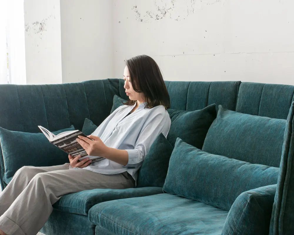 ハイバック ローソファ かこみソファ