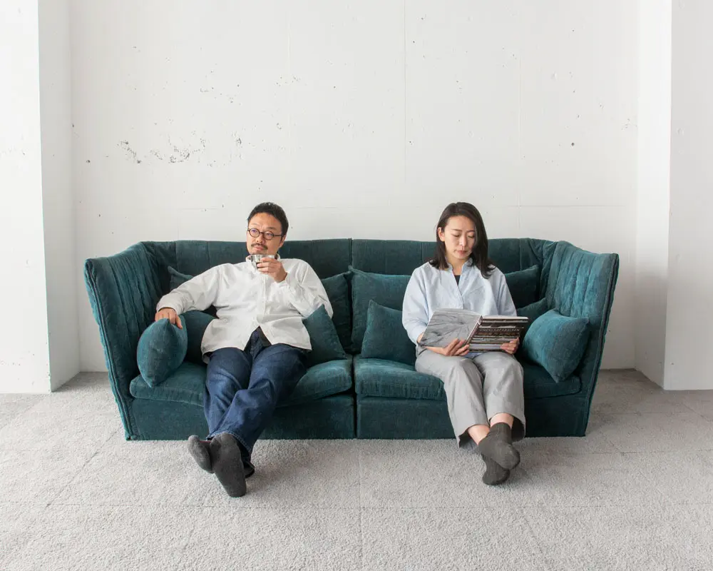 ハイバック ローソファ かこみソファ