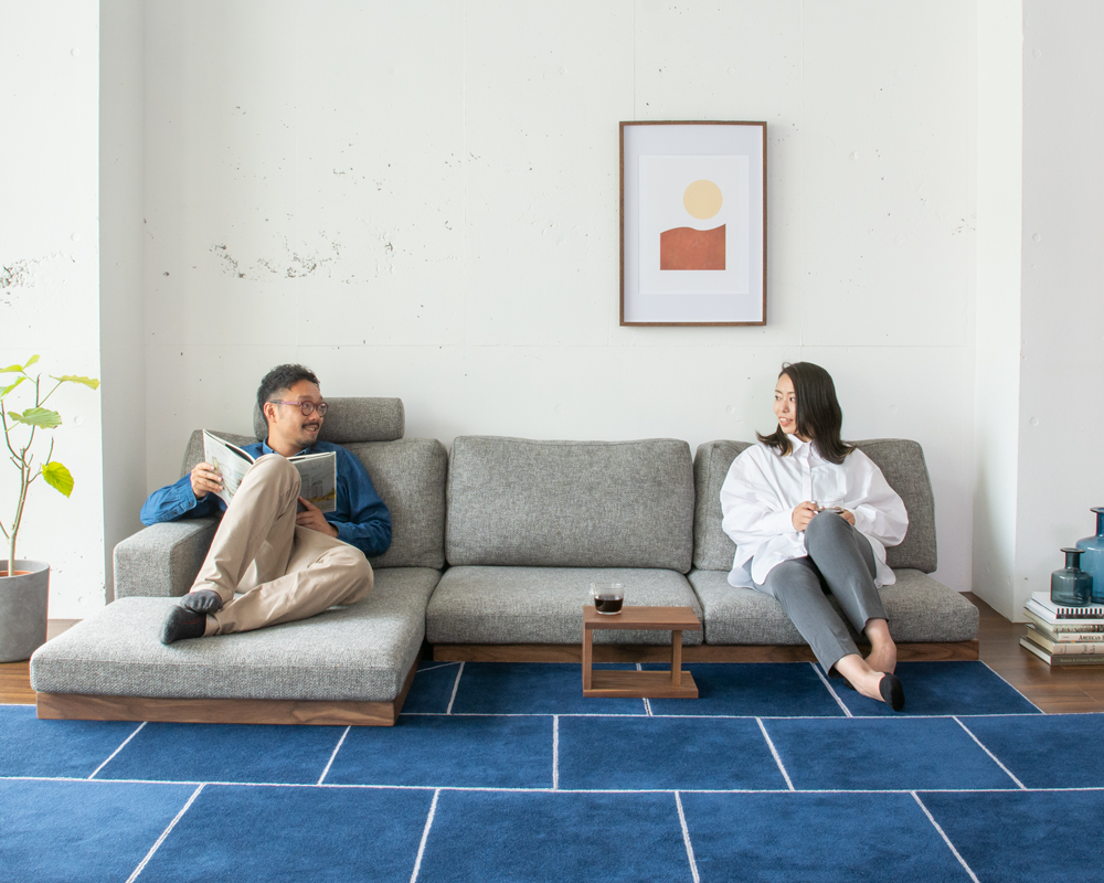 ハイバック ローソファ カーヤソファ