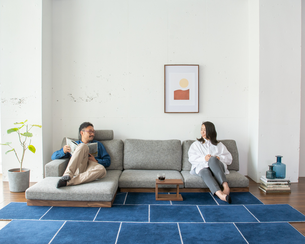 ハイバック ローソファ カーヤソファ