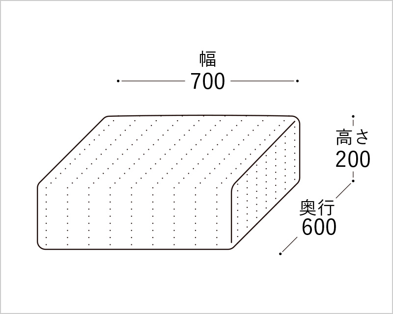 つみきスツールしかく