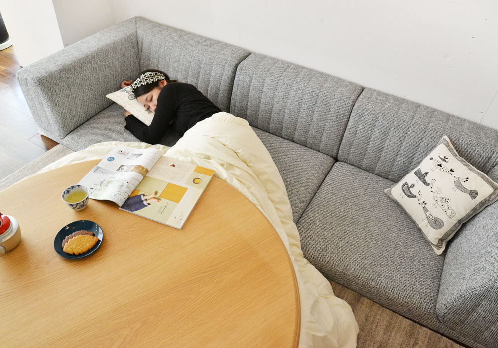 組み合わせ自由なピカソソファ