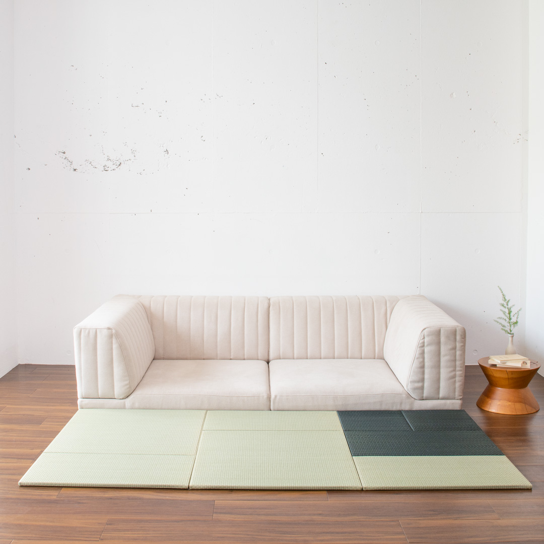 こたつや和室、畳にも合わせやすいローソファー「PICASSO SOFA」の商品 