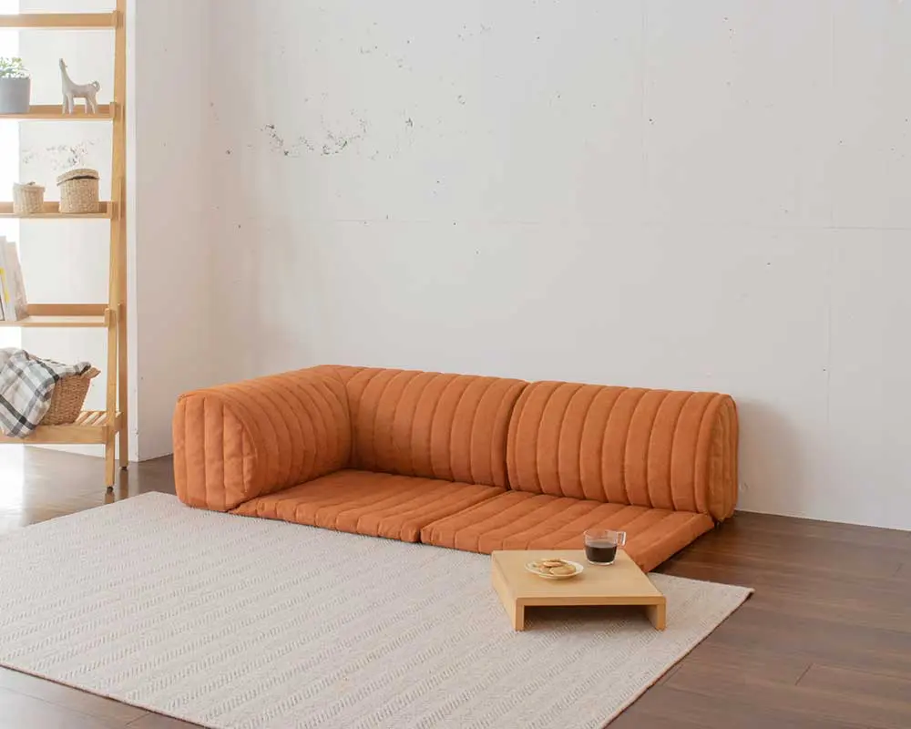 スキップ1ミニソファ 組み合わせ自由なローソファ