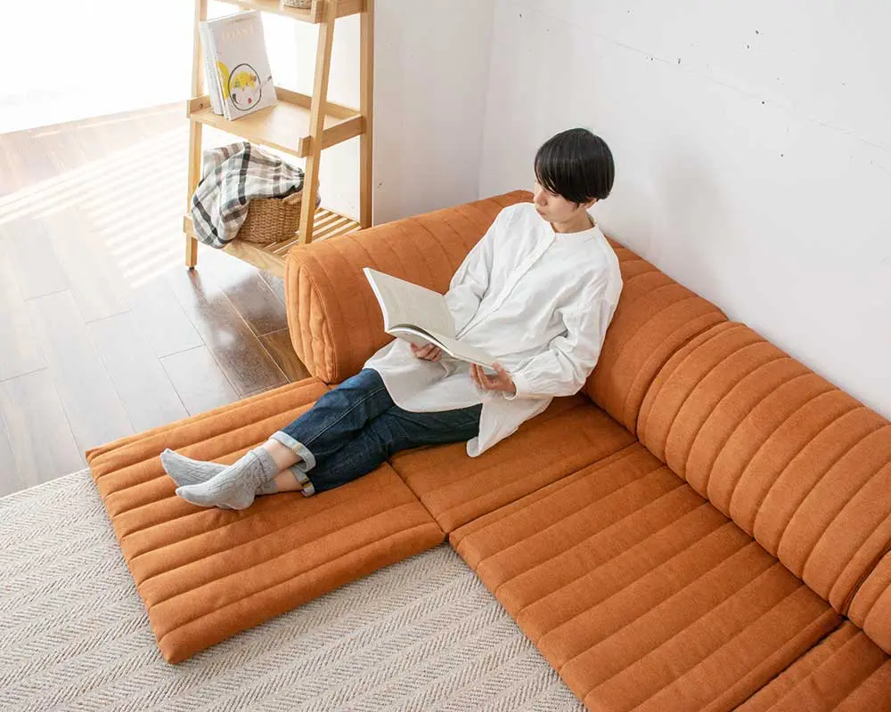 スキップ1ミニソファ 組み合わせ自由なローソファ