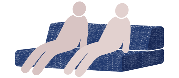 つみきソファ 2人用