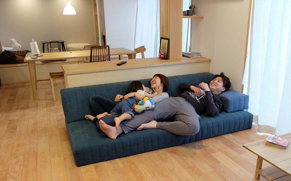 つみきソファ レビュー