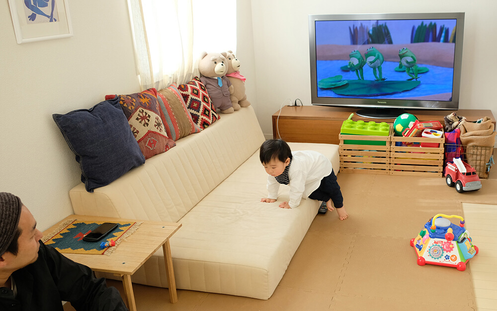 つみきソファ レビュー