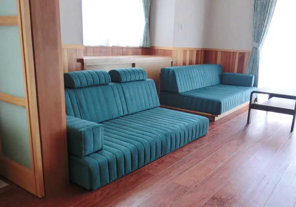 つみきソファ 組み合わせ自由なローソファ