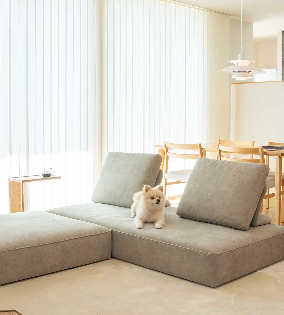 ちょうどいいを叶えるアイランドローソファ ウィズソファ