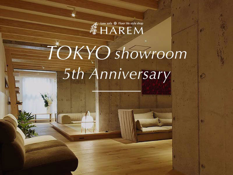 TOKYO showroom 5th Anniversary