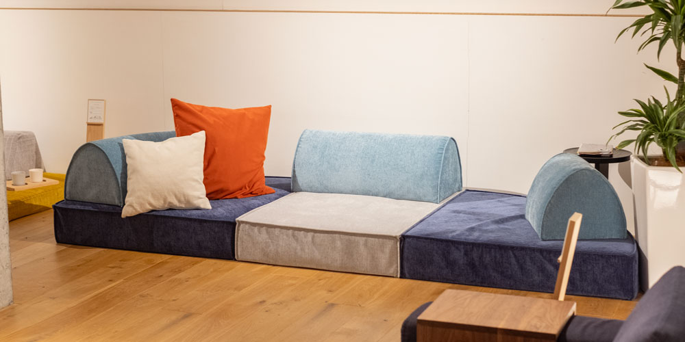 パズルソファ画像