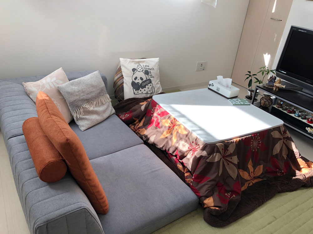 一人暮らしのお部屋にも置きやすい、組み合わせ自由なソファ 