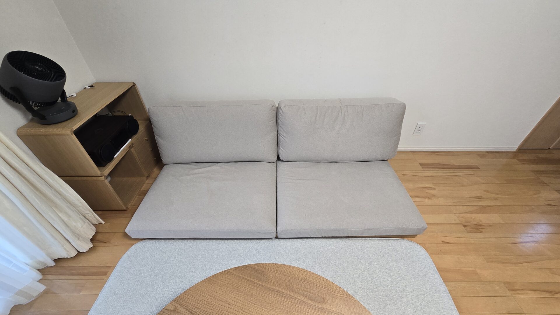 カーヤソファ 店舗限定カラー 3人掛けローソファ ローソファー