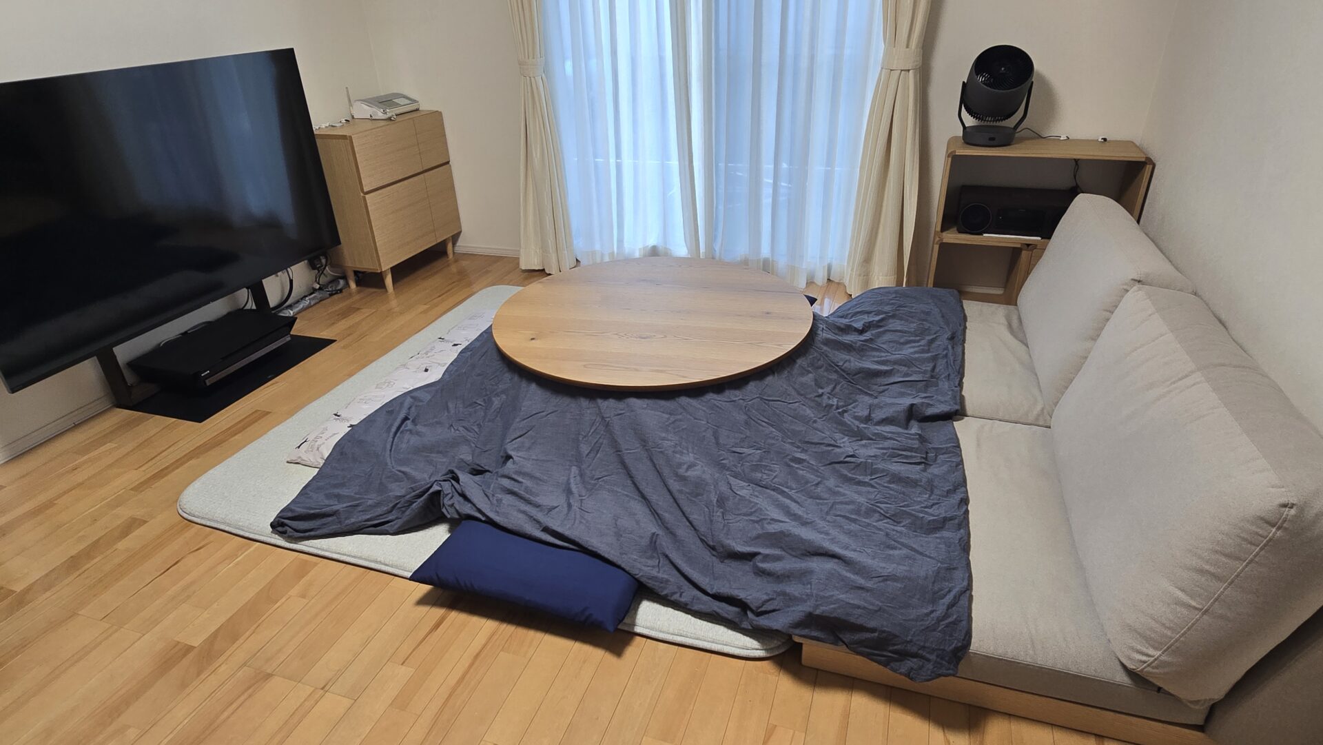 カーヤソファ 店舗限定カラー 3人掛けローソファ ローソファー