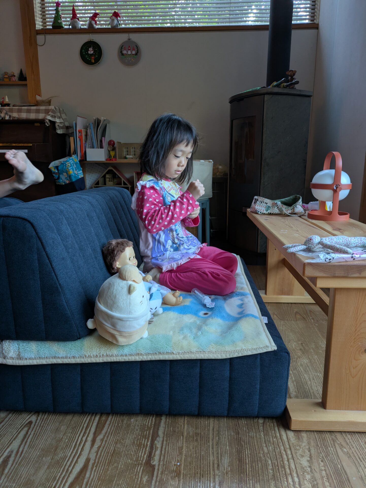 パズルソファ ミッドナイト 3人掛けローソファ ローソファー