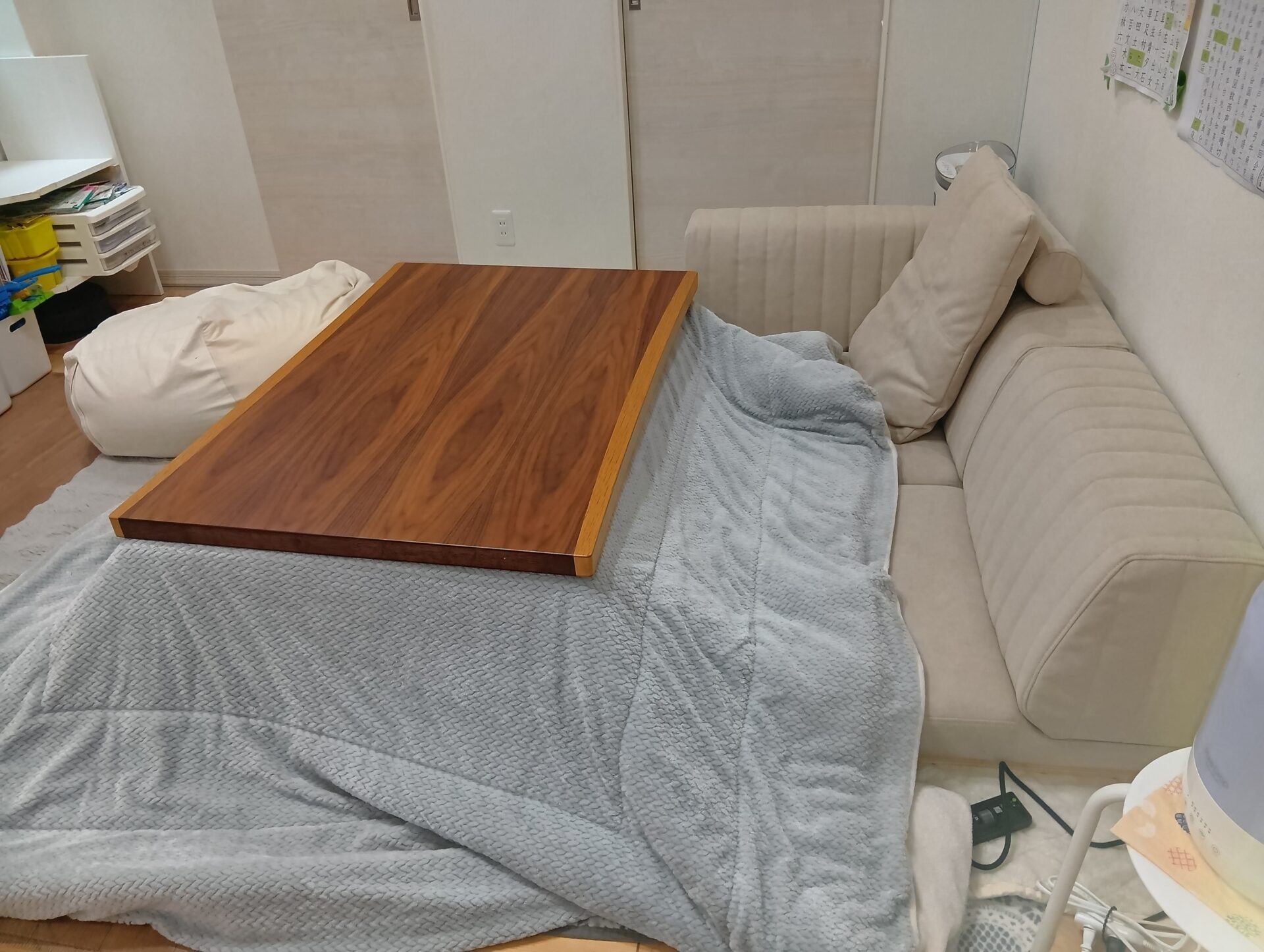 ピカソソファ ヘンプ 2人掛けローソファ ローソファー