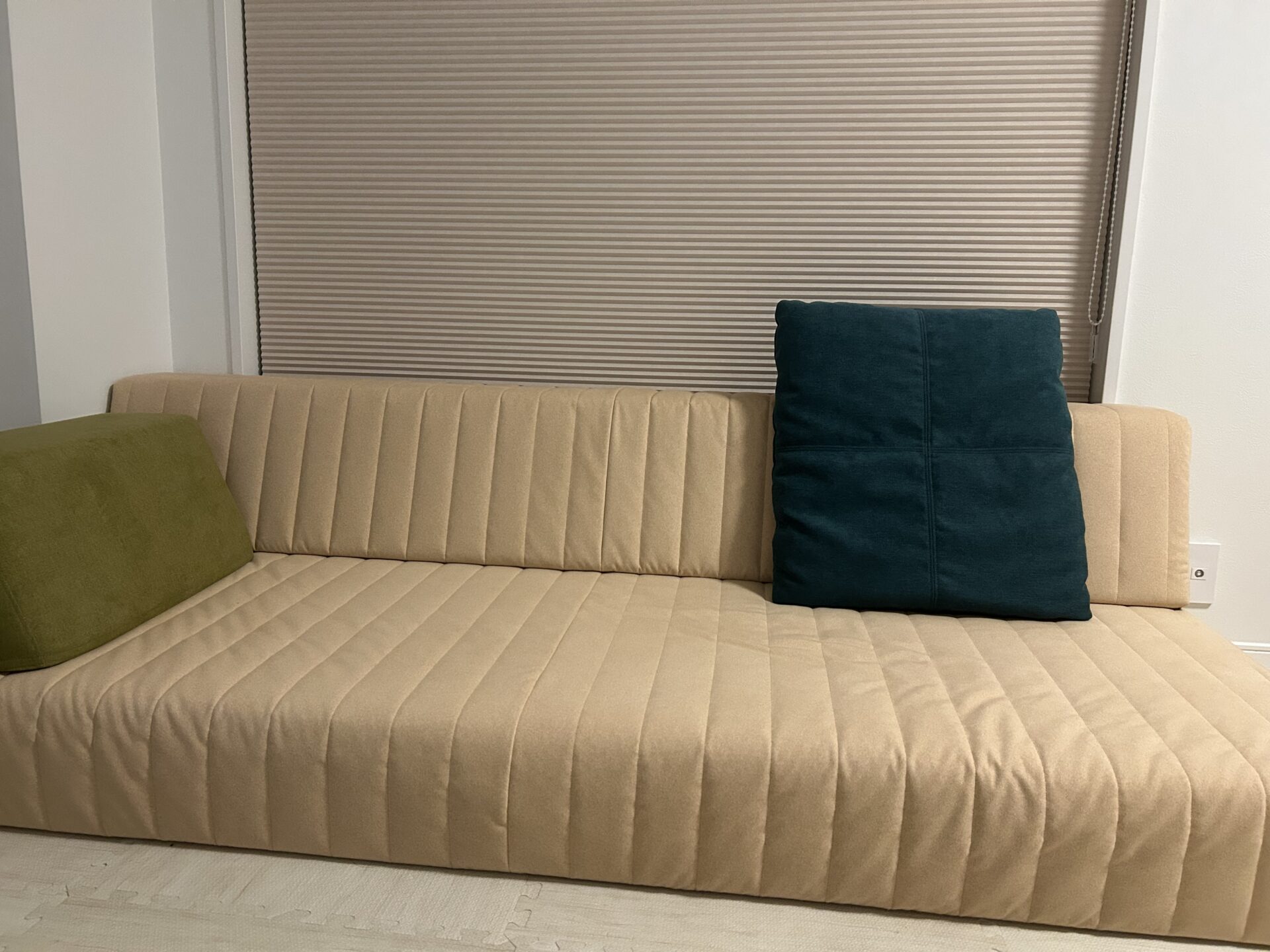 つみきソファ 店舗限定カラー 3人掛けローソファ ローソファー