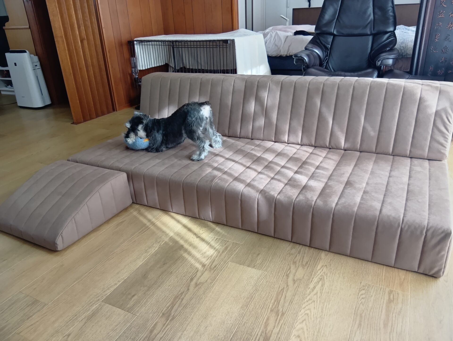 つみきソファ 店舗限定カラー 3人掛けローソファ ローソファー