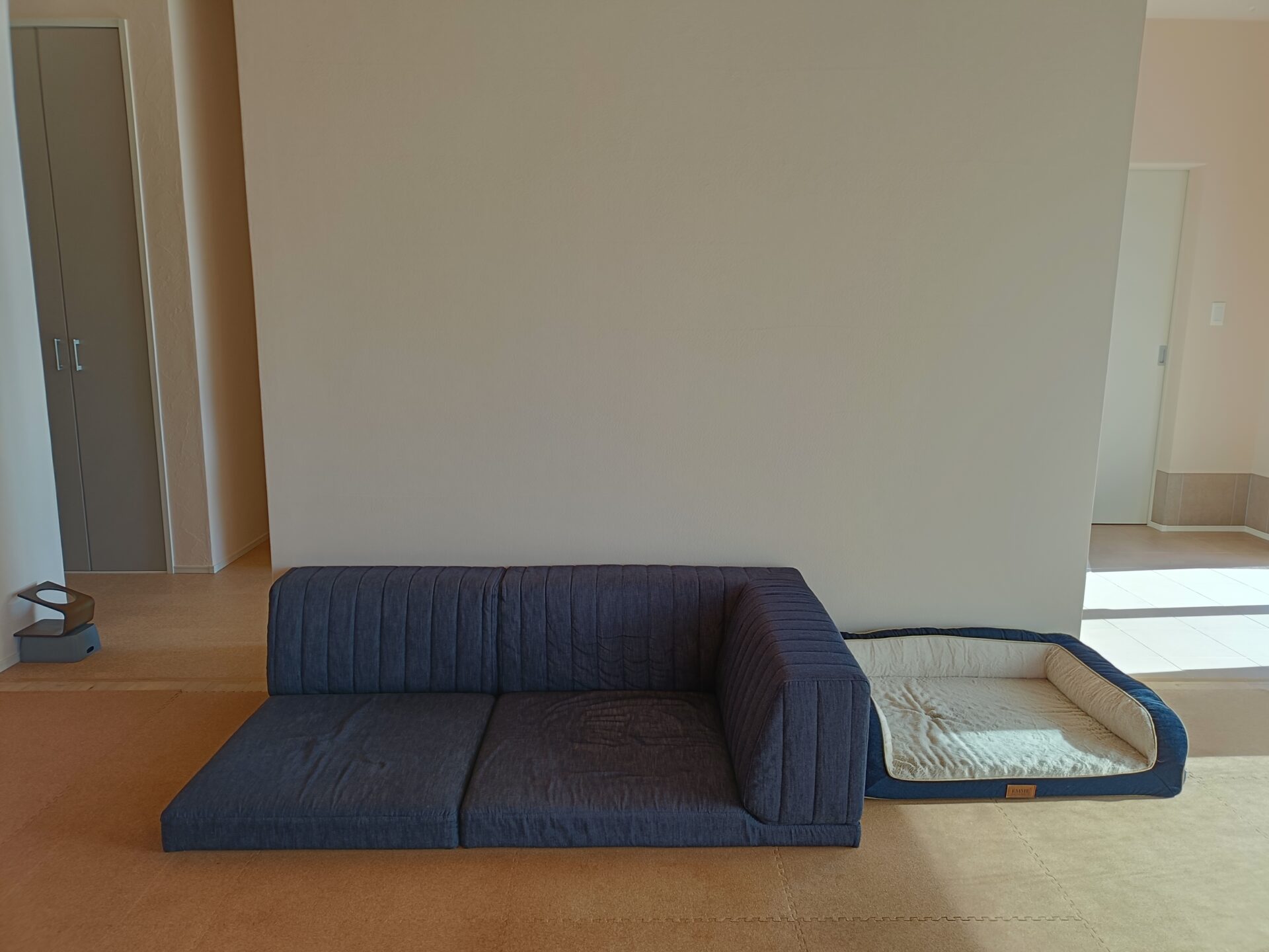 ピカソソファ ミッドナイト 2人掛けローソファ ローソファー