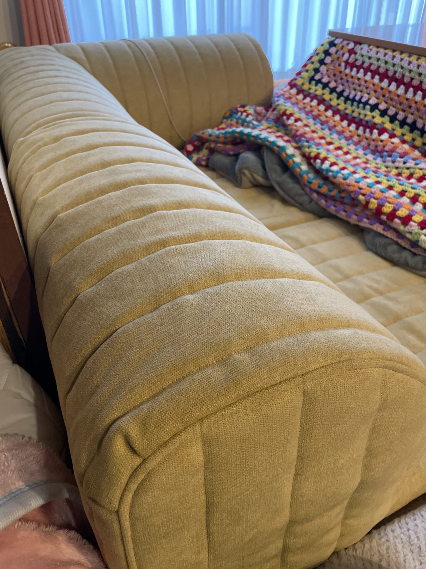 スキップ1ミニソファ コーン 2人掛けローソファ ローソファー