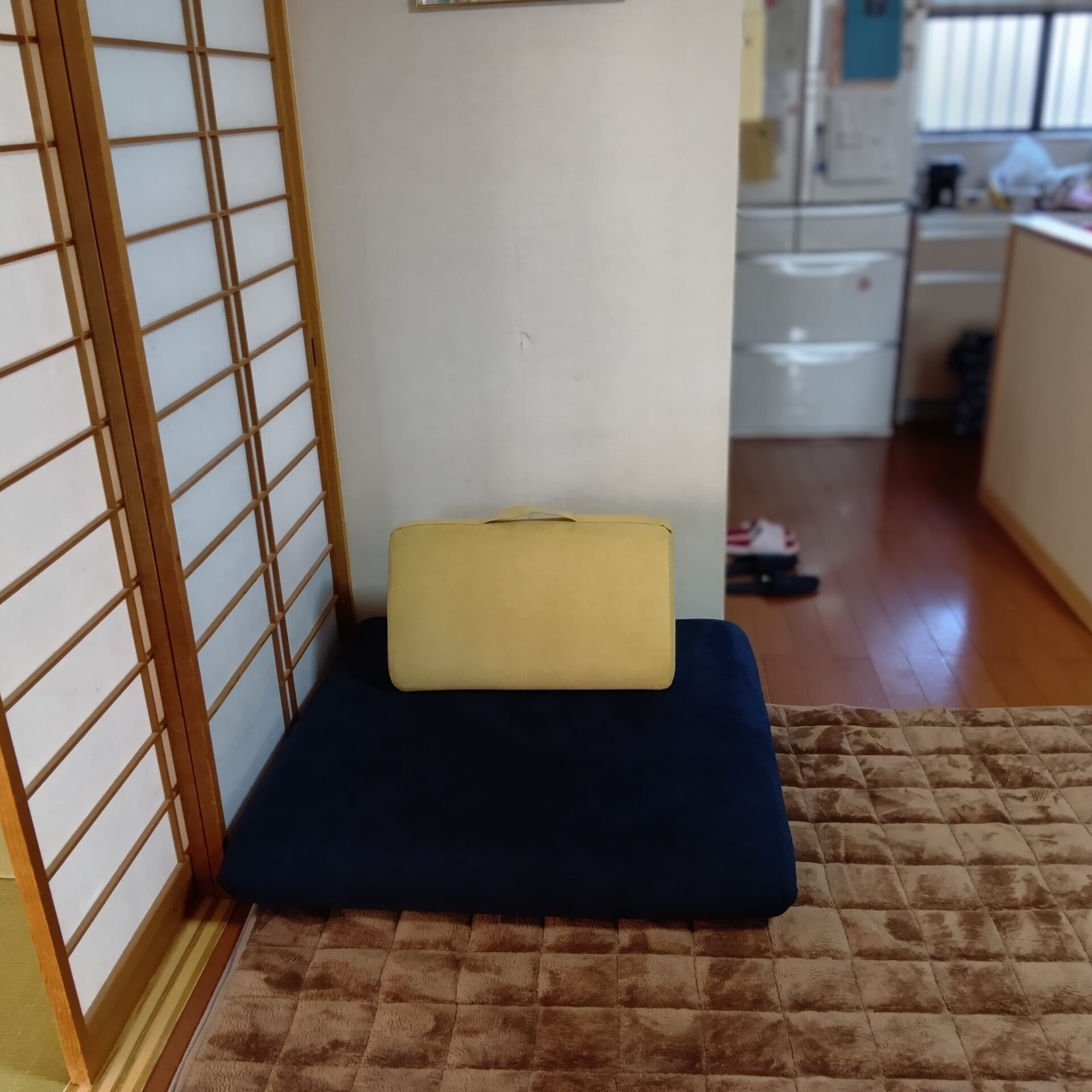 キャリーソファ ミッドナイト 1人掛けローソファ ローソファー