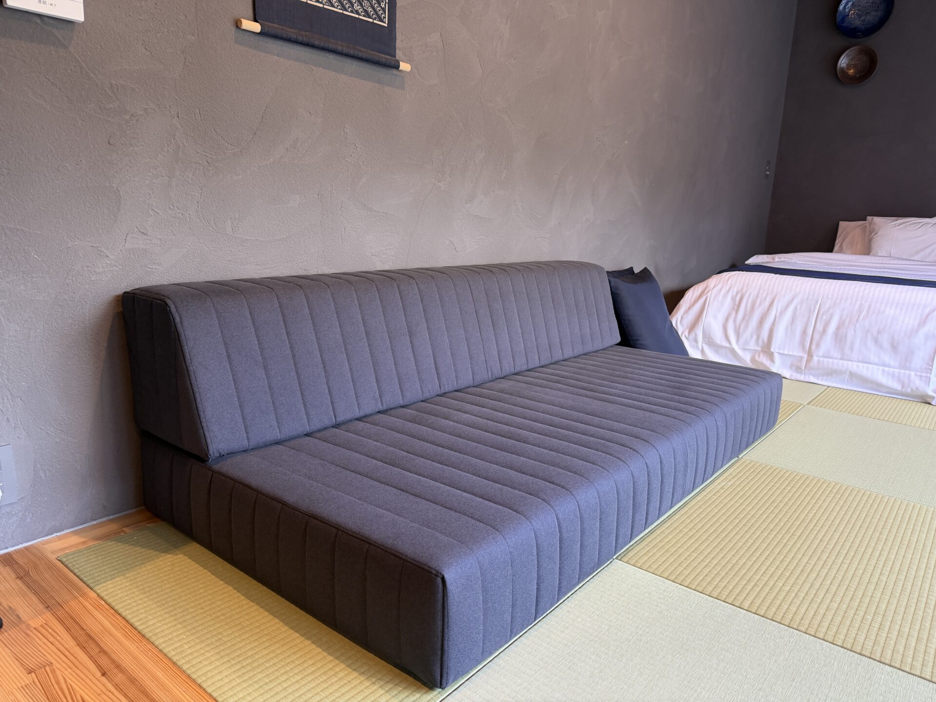 つみきソファ 店舗限定カラー 3人掛けローソファ ローソファー