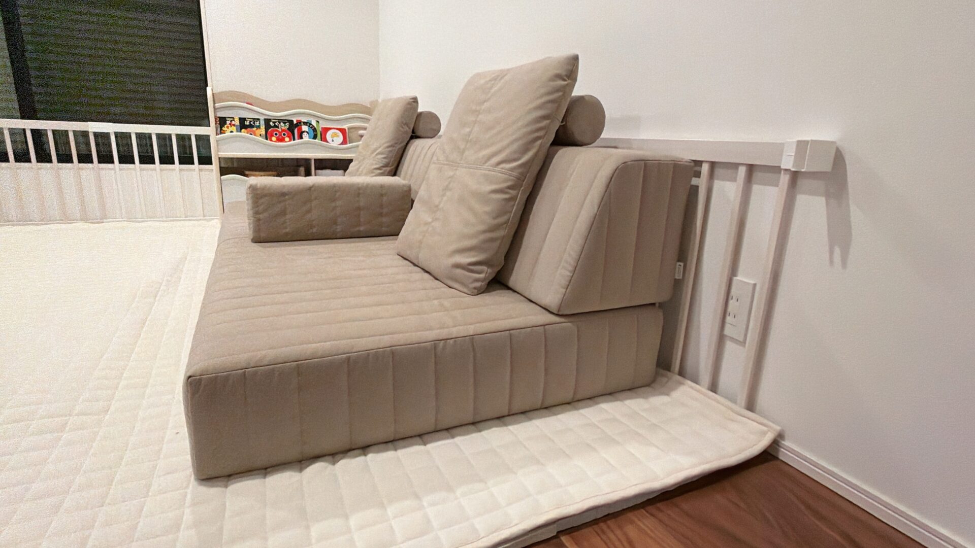 つみきソファ 店舗限定カラー 3人掛けローソファ ローソファー