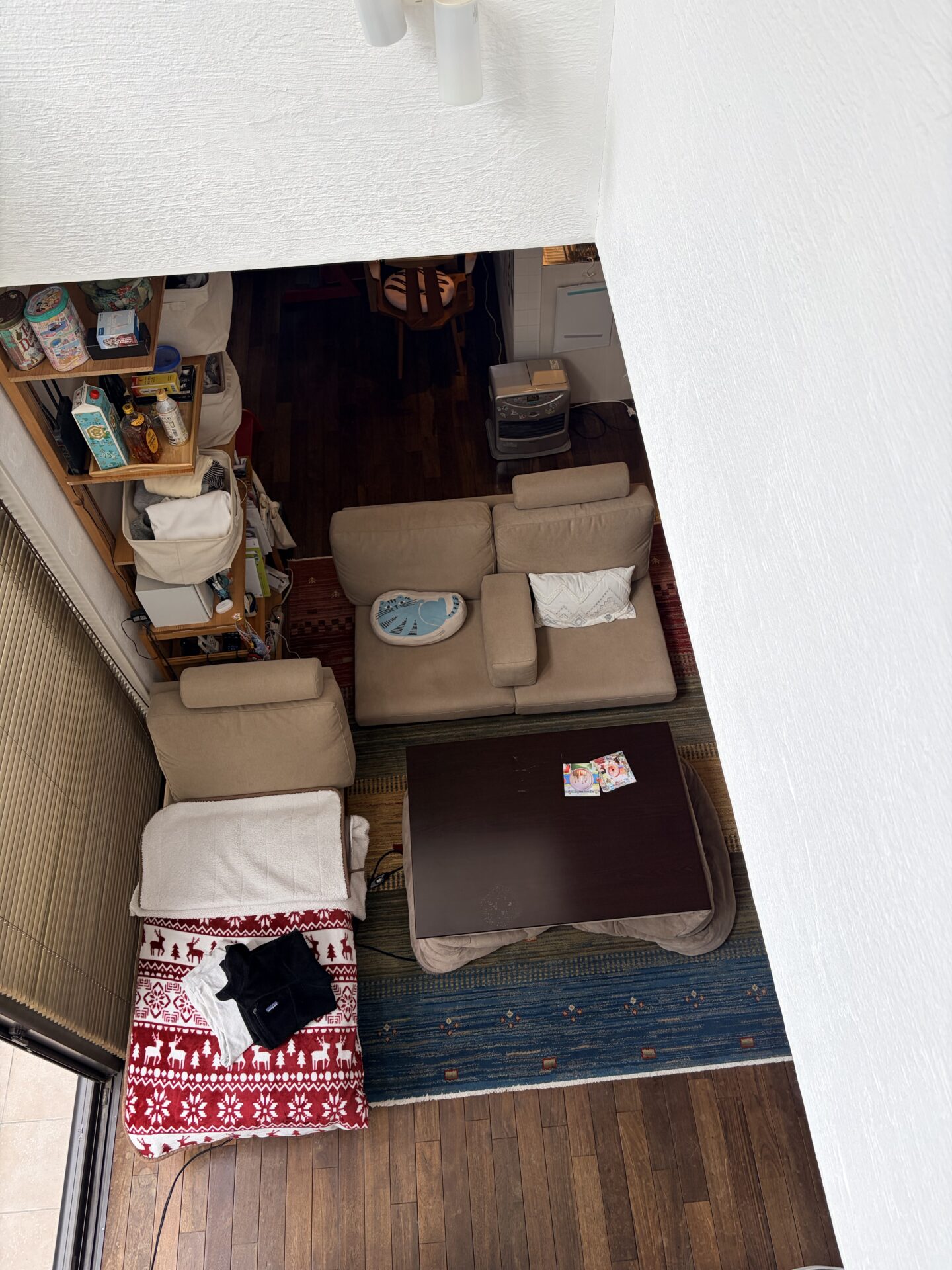 カーヤソファ カーキ 3人掛けローソファ ローソファー