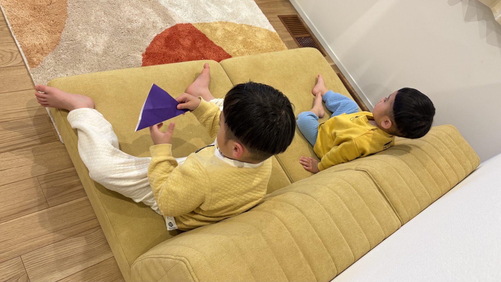 ピカソソファ コーン 2人掛けローソファ ローソファー