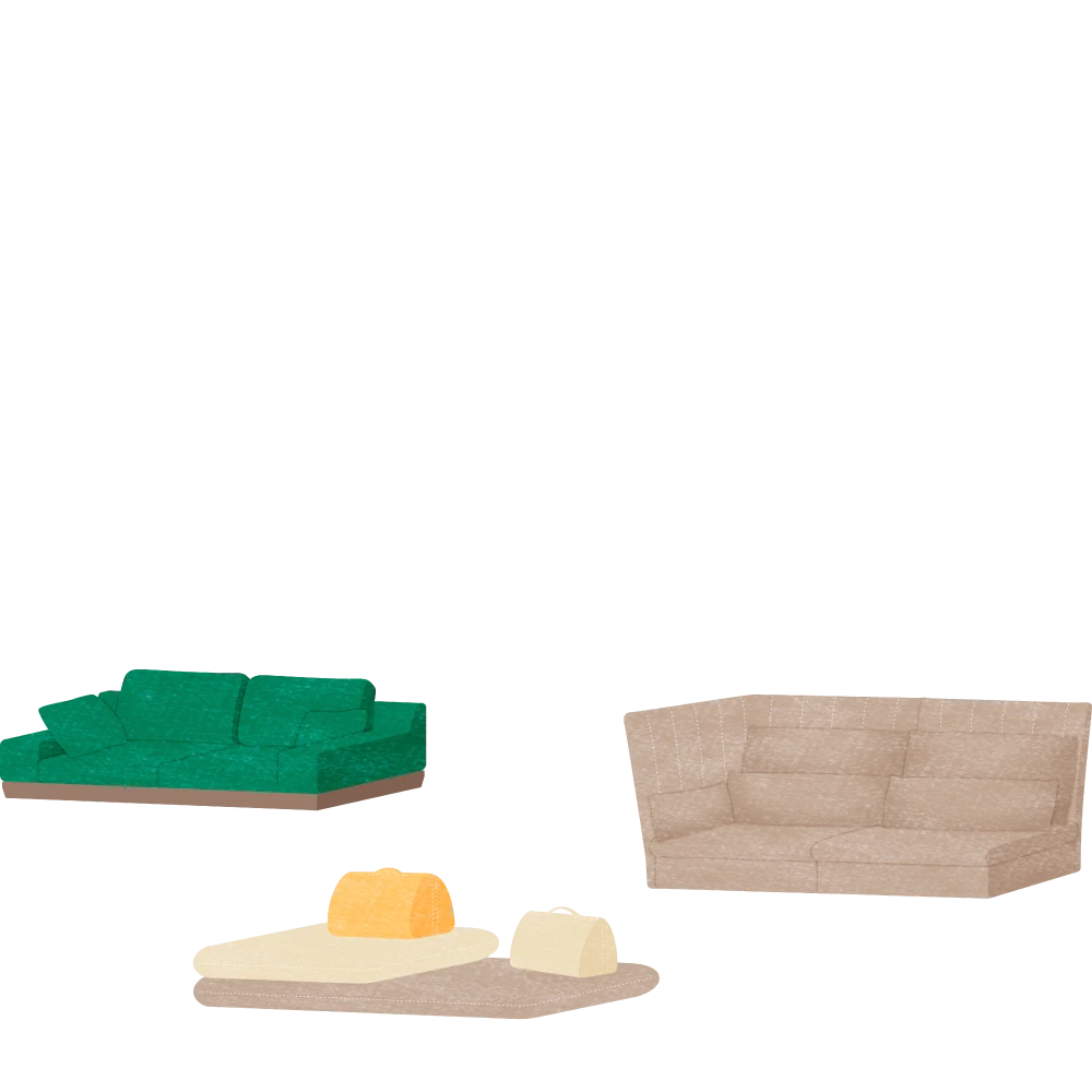 ローソファ専門店HAREM 20周年特設ページ