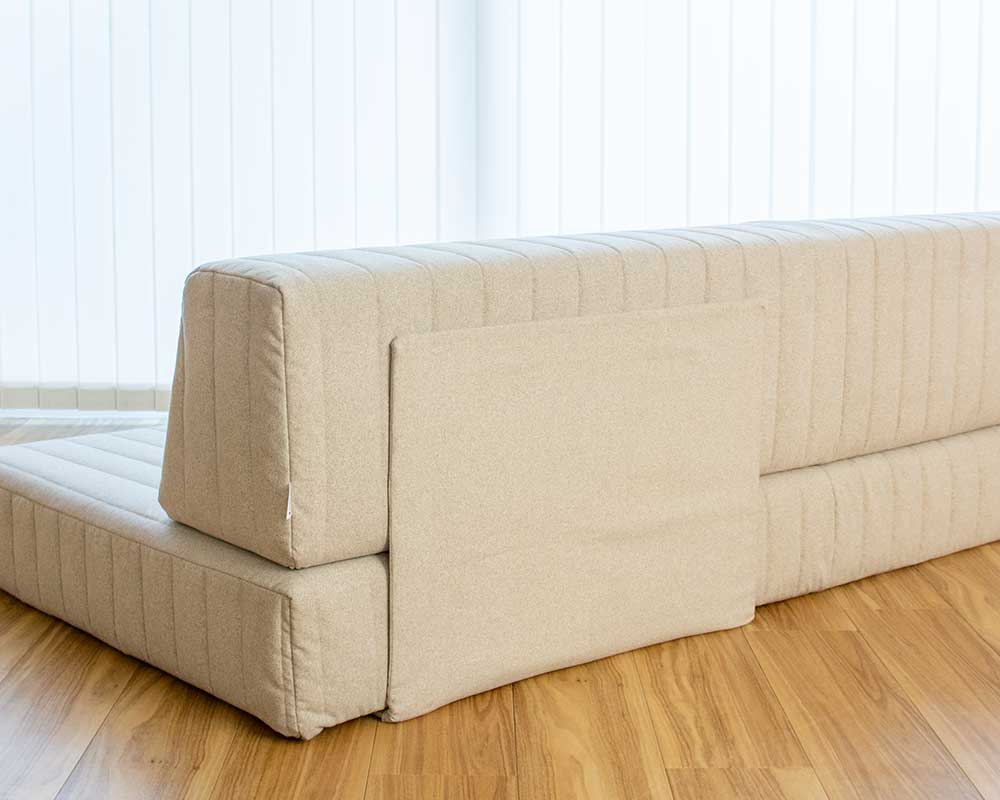 20cmフロアローソファ、つみきソファ画像